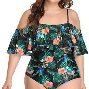 One Piece Plus Size Swimwear Bathing Suit